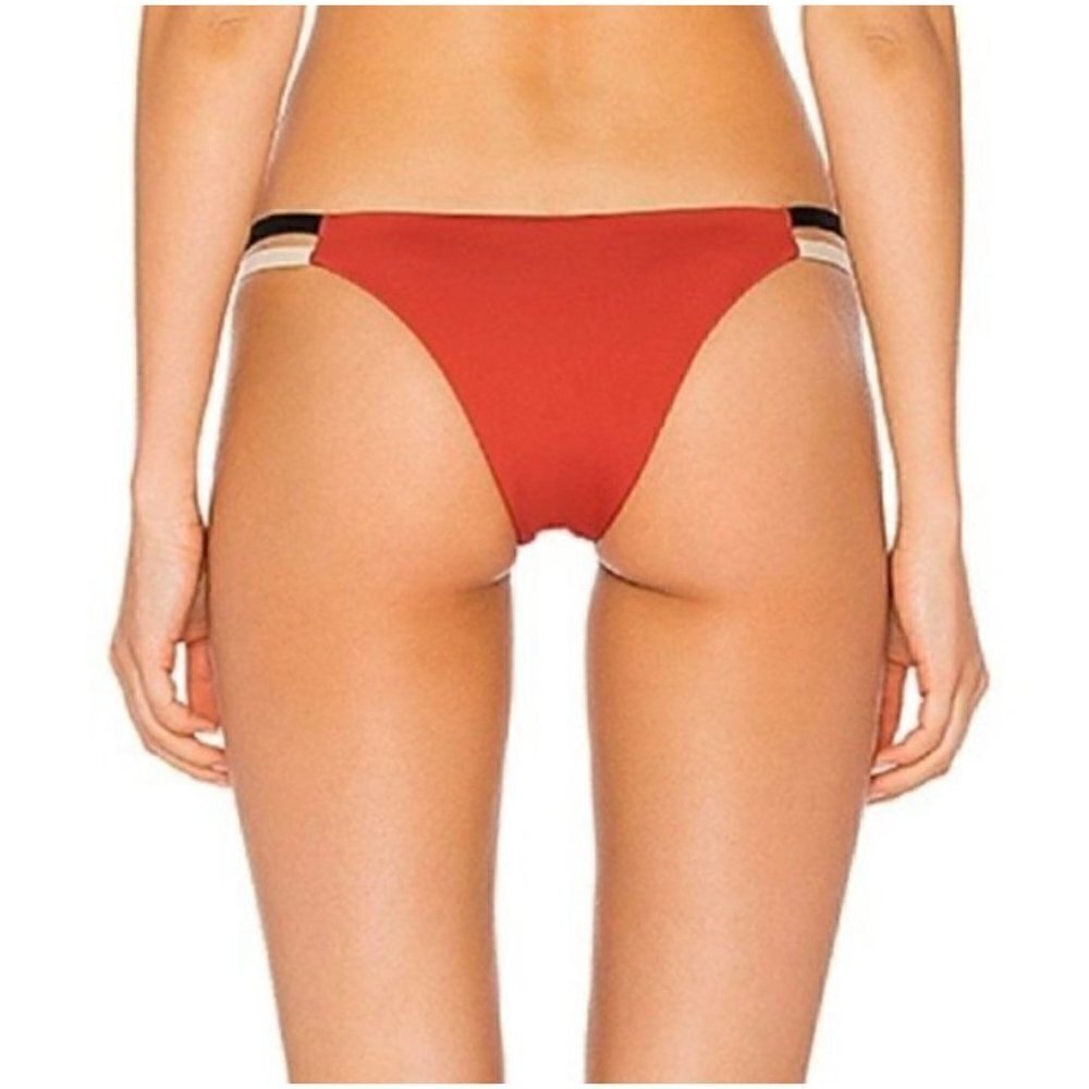 NWT Tavik Vine Swim Bottom Color Blocked in Rust - Small - Picture 8 of 10